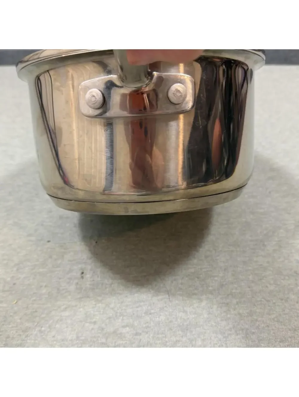 Martha Stewart Collection Culinary Science Stainless Steel 2.5 Quart Pot & Lid